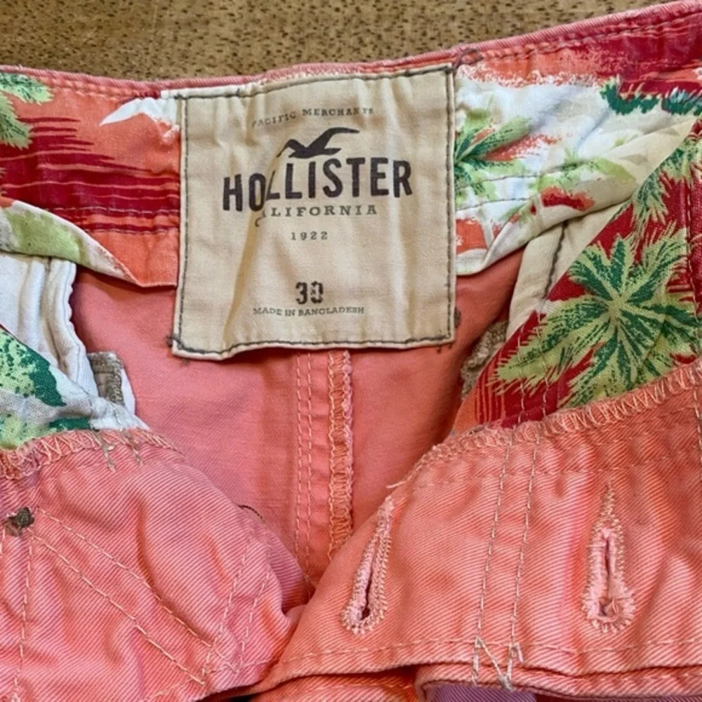 Hollister Men’s‎ Size 30 Peach Button Fly Shorts